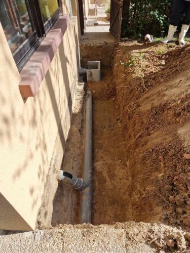 Remplacement d'une canalisation