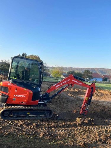 Terrassement plate-forme et fondations